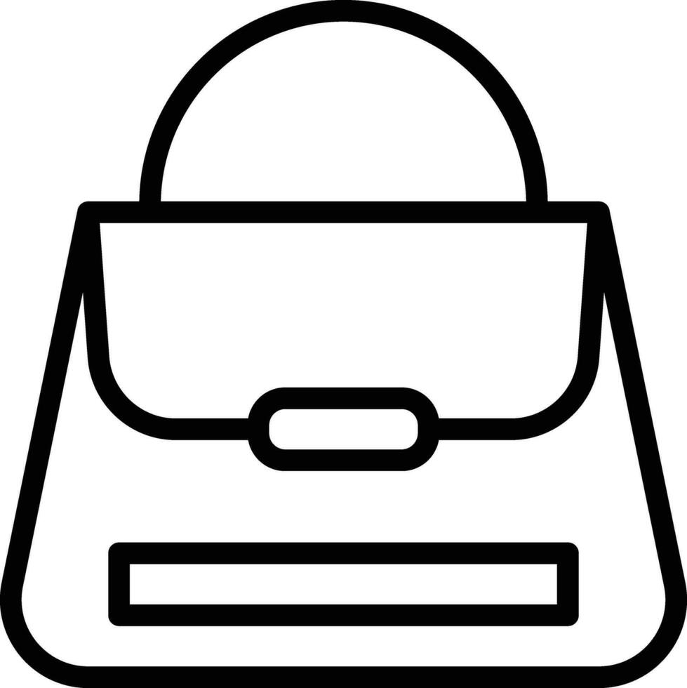 icône de vecteur de sac à main