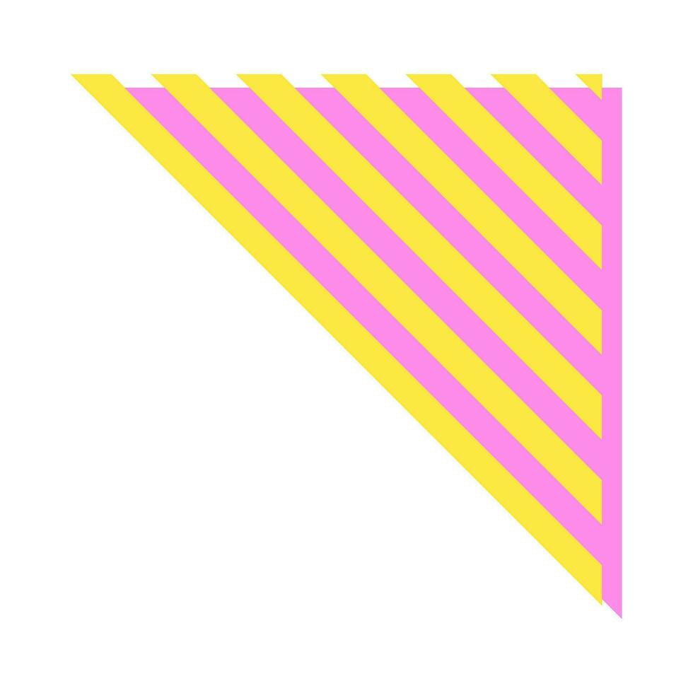 memphis Triangle illustration vecteur