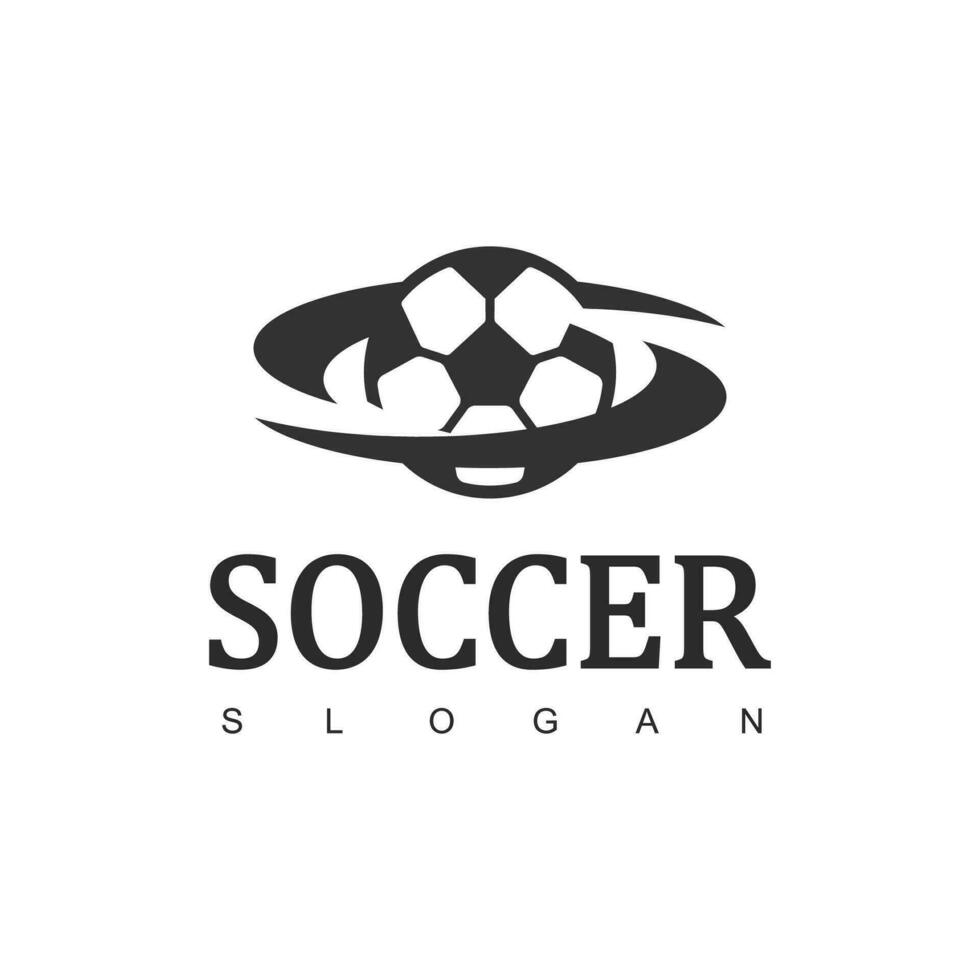 logo de football ou signe de club de football vecteur