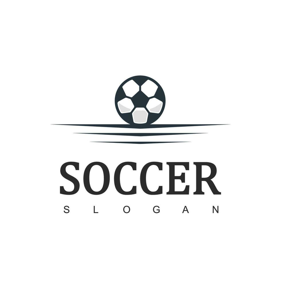 logo de football ou signe de club de football vecteur