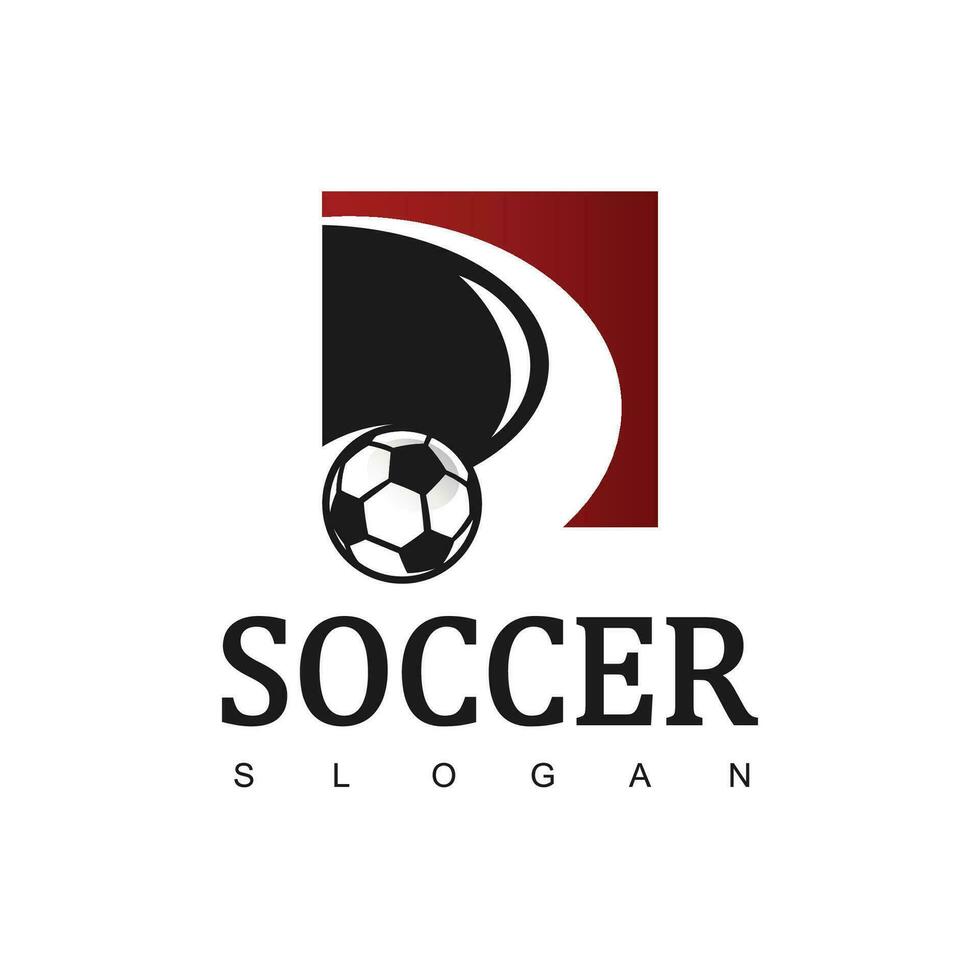 logo de football ou signe de club de football vecteur