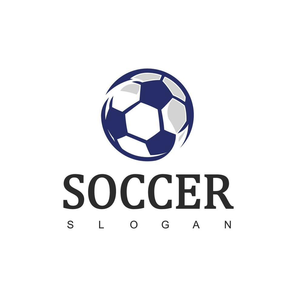 logo de football ou signe de club de football vecteur