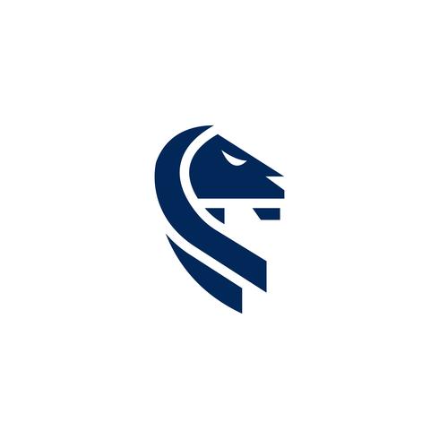 Inspiration de conception de logo de lion vecteur