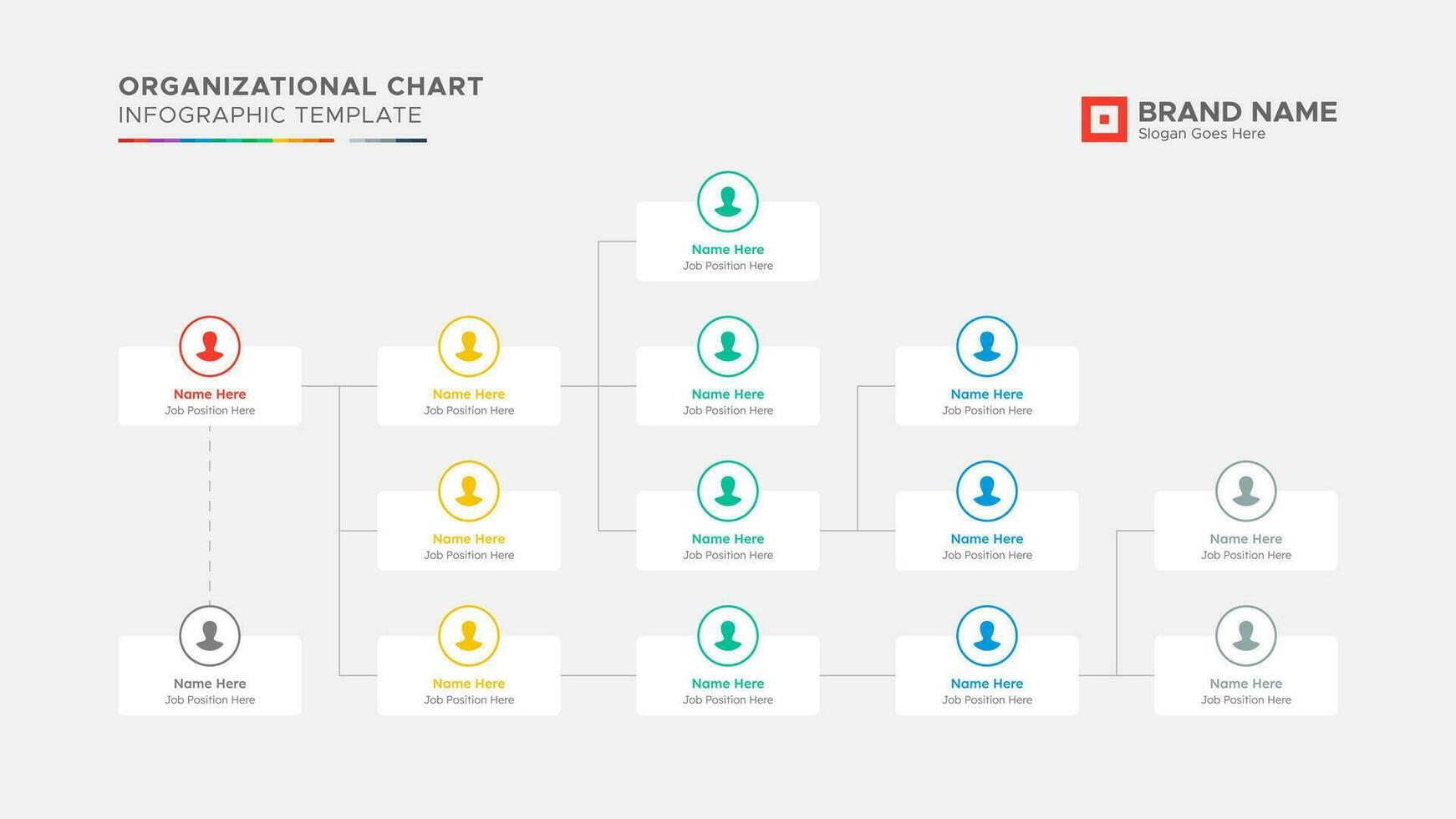 organisationnel graphique, arbre diagramme, dendrogramme affaires infographie modèle conception vecteur