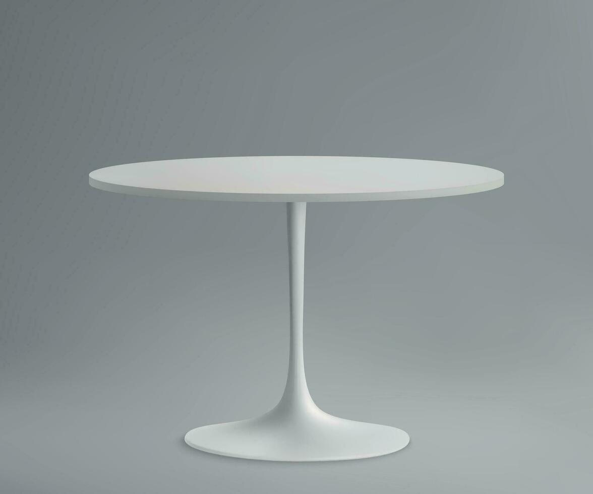 3d table maquette. modèle pour objet présentation. vecteur