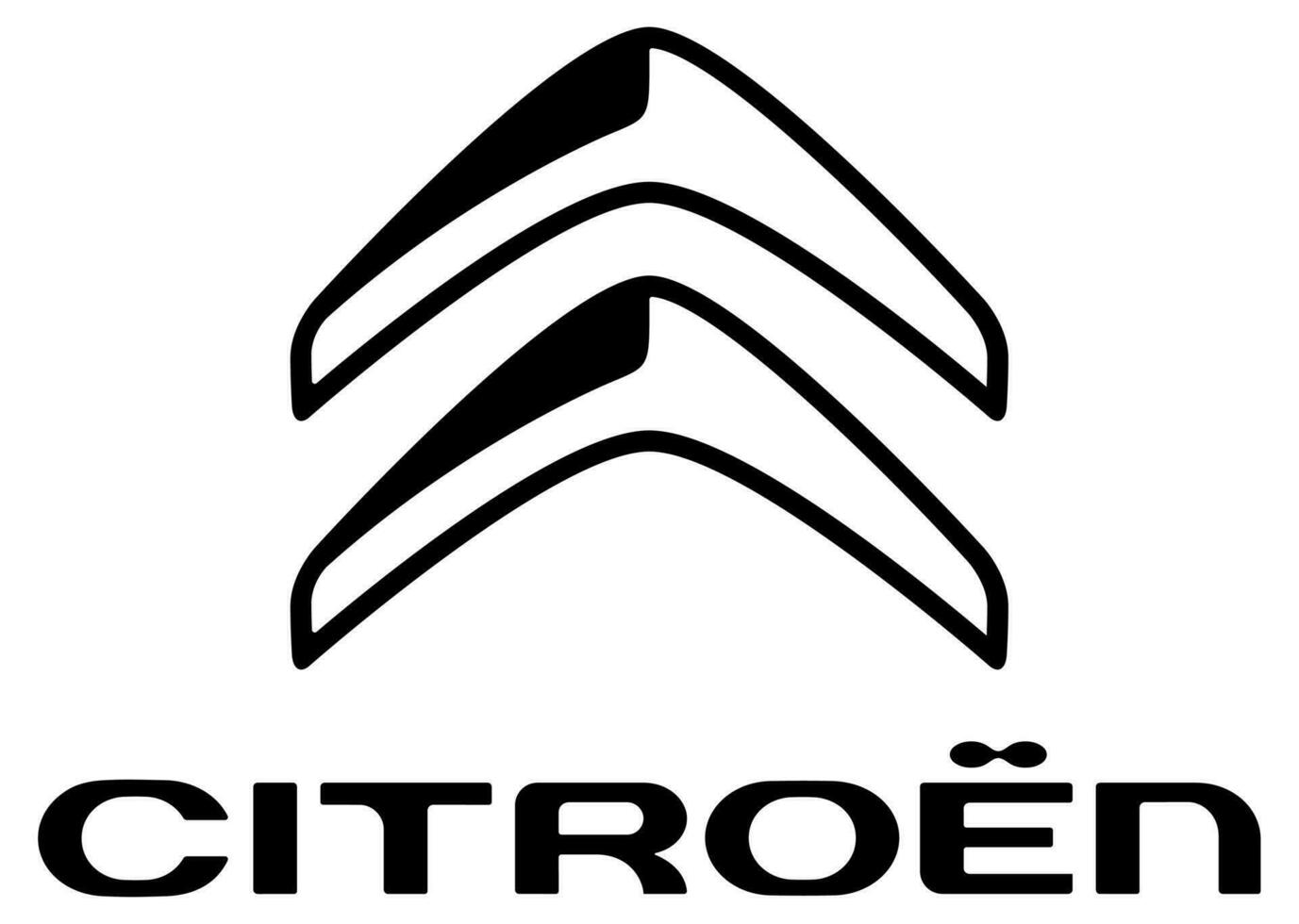 Citroën voiture logo vecteur illustration