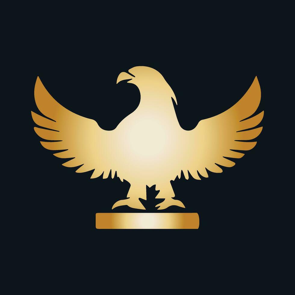phénix oiseau logo conception icône symbole vecteur illustration. Aigle logo modèle.