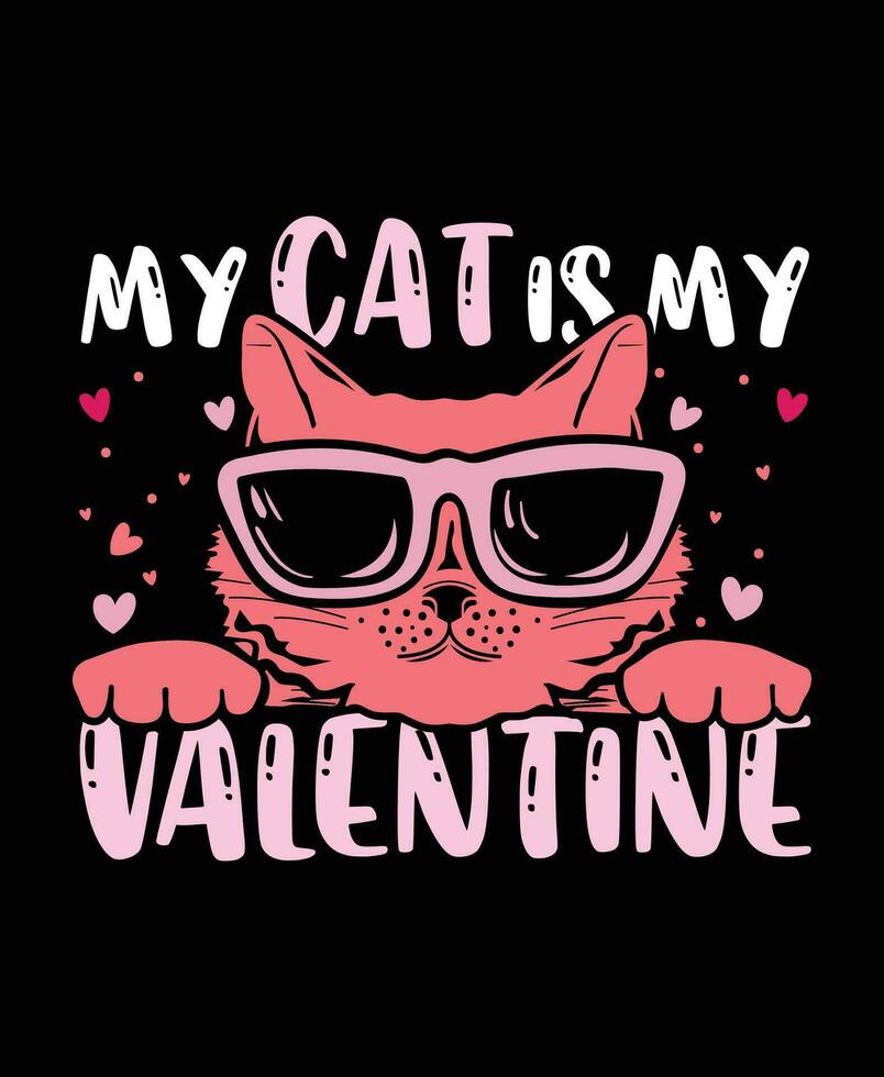 valentines l'amour t trentième conception pour valentines jour.cat t chemise conception, chat amoureux T-shirt conception, Amour de chat toujours rétro valentines t chemise, mignonne valentines T-shirt, cœur T-shirt, sensationnel Valentin chemise vecteur