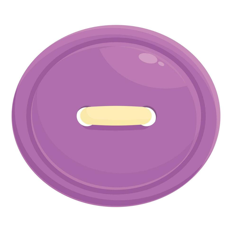 ovale bouton icône dessin animé vecteur. artisanat mignonne art vecteur