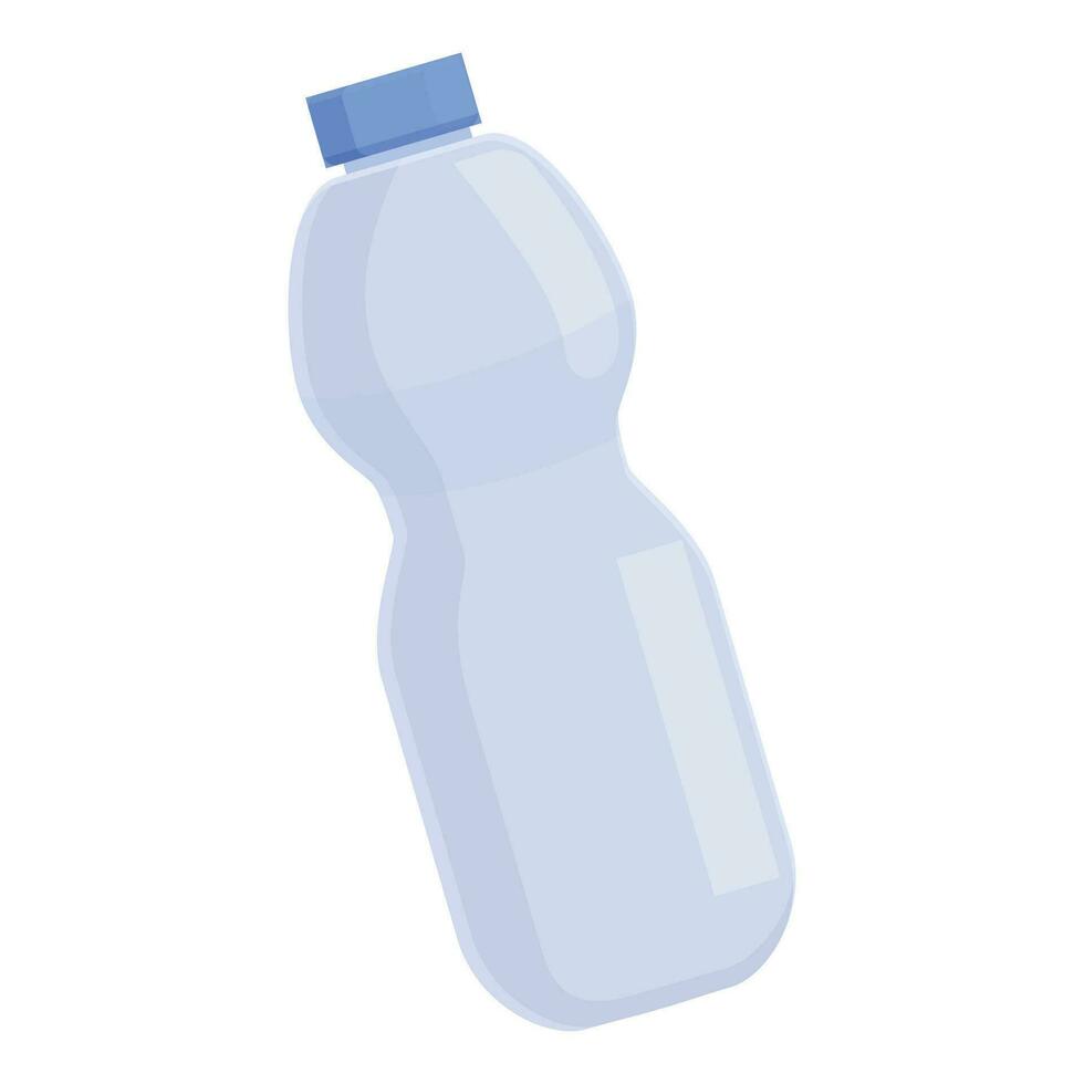 Plastique bouteille déchets icône dessin animé vecteur. écologie tri vecteur