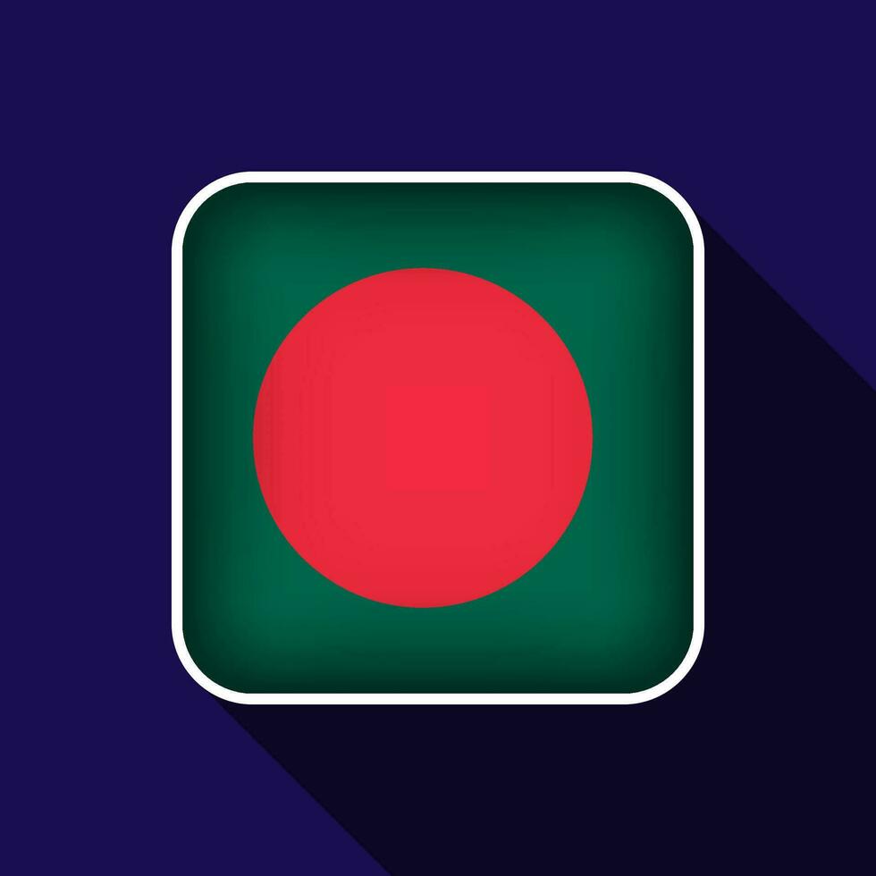 plat bangladesh drapeau Contexte vecteur illustration