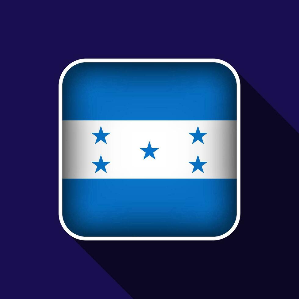 plat Honduras drapeau Contexte vecteur illustration