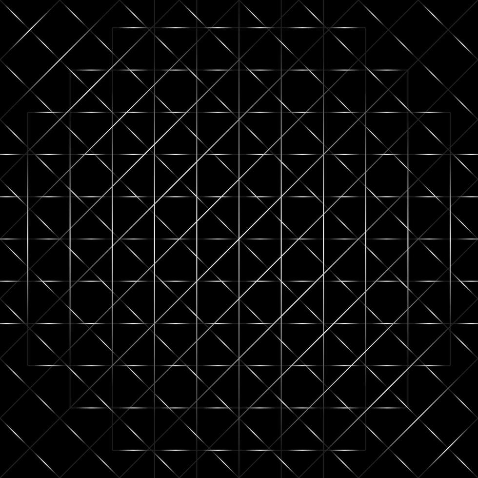 abstrait noir avec des lignes diagonales, conception de modèle de ligne rétro de vecteur dégradé. graphique monochrome. -illustration vectorielle
