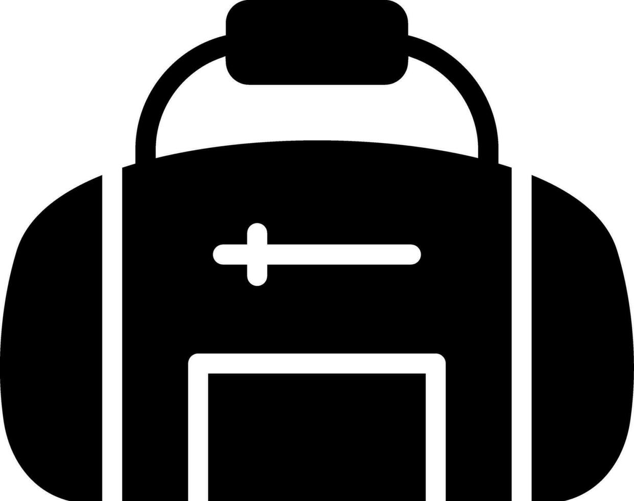conception d'icône créative de sac de sport vecteur