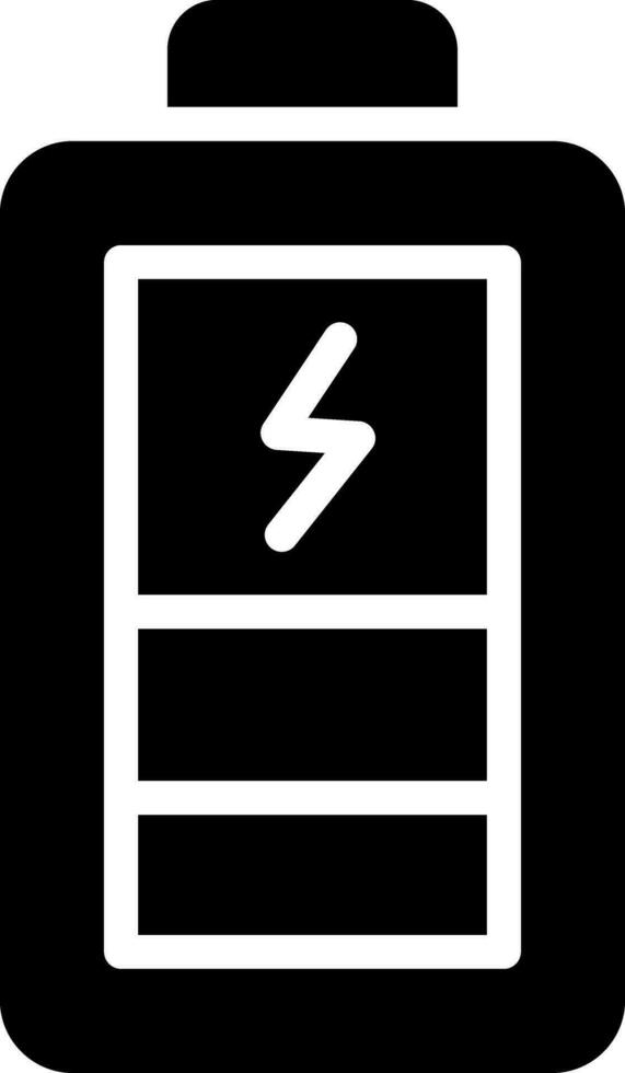 conception d'icône créative de batterie de charge vecteur