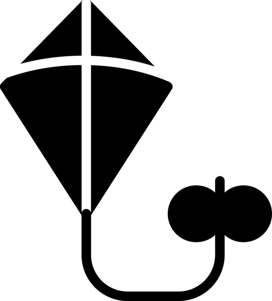 cerf-volant Créatif icône conception vecteur