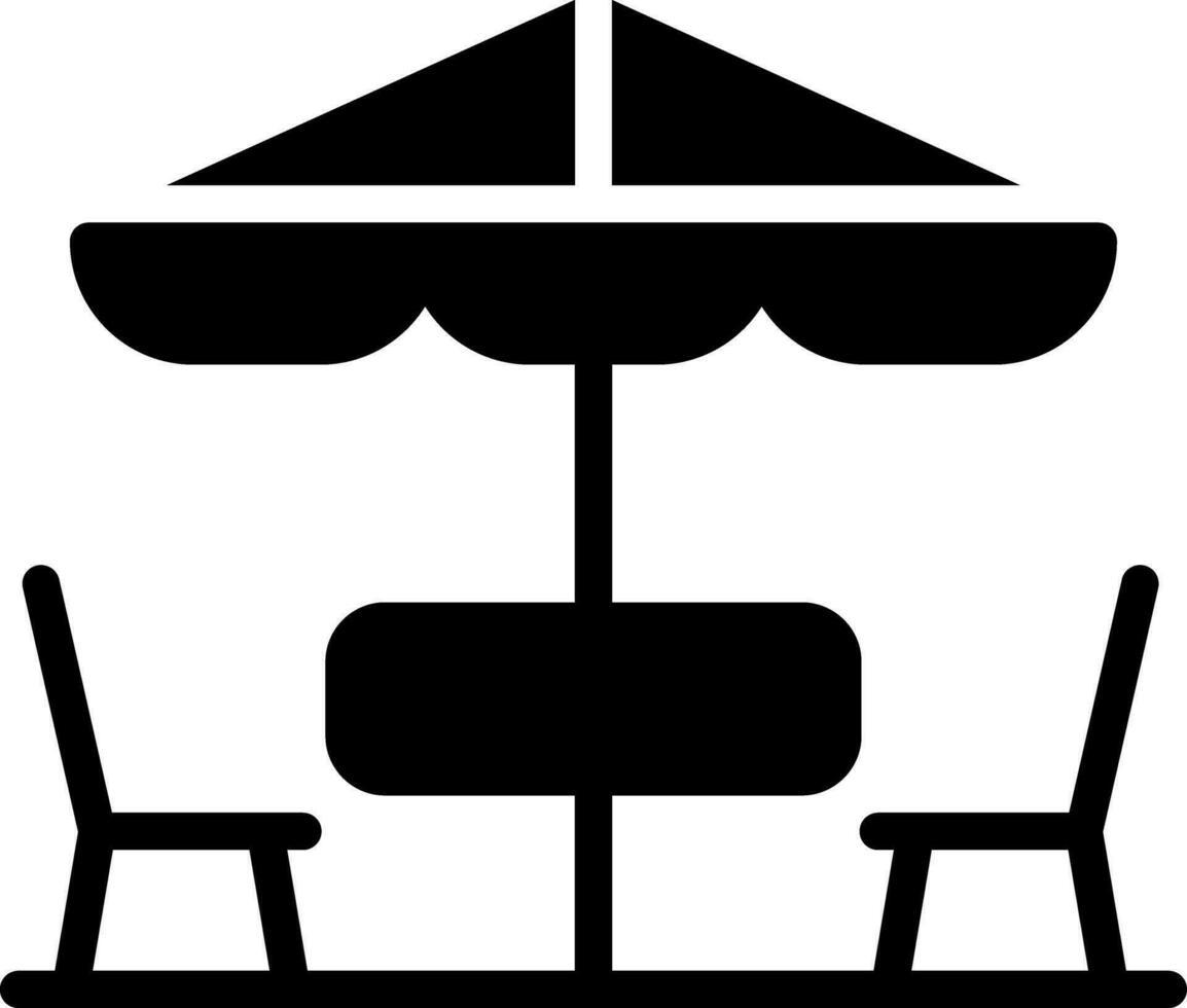 conception d'icône créative de terrasse vecteur