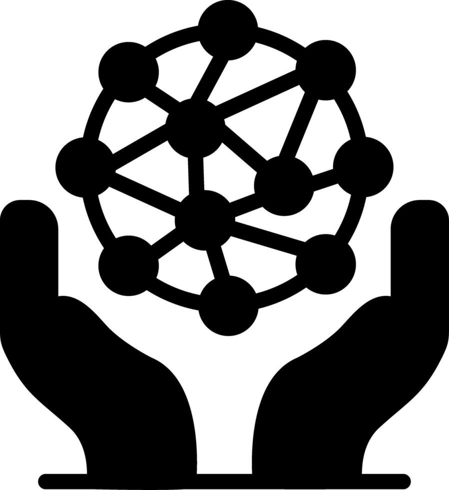 noosphère Créatif icône conception vecteur