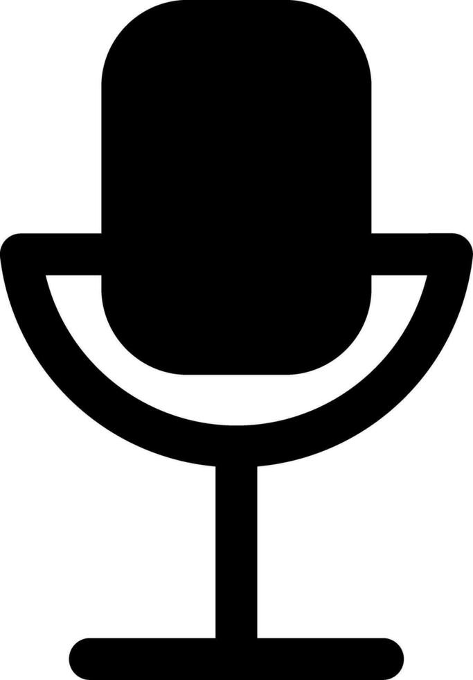 conception d'icône créative de microphone vecteur