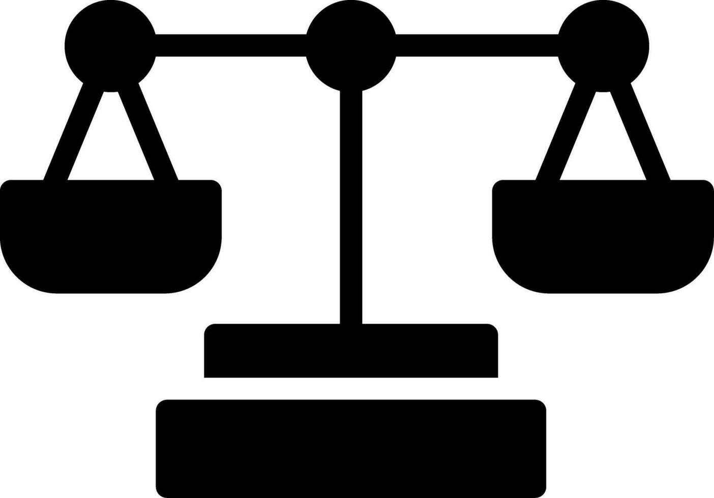 conception d'icônes créatives d'équilibre vecteur