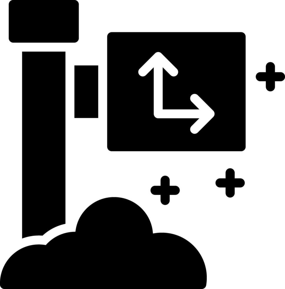 conception d'icône créative de pointeur vecteur