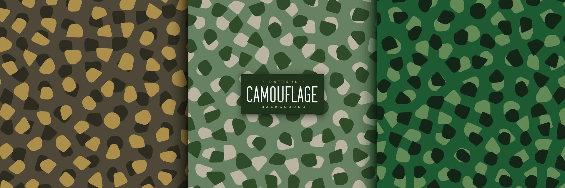 abstrait camouflage motifs ensemble dans voronoi style vecteur