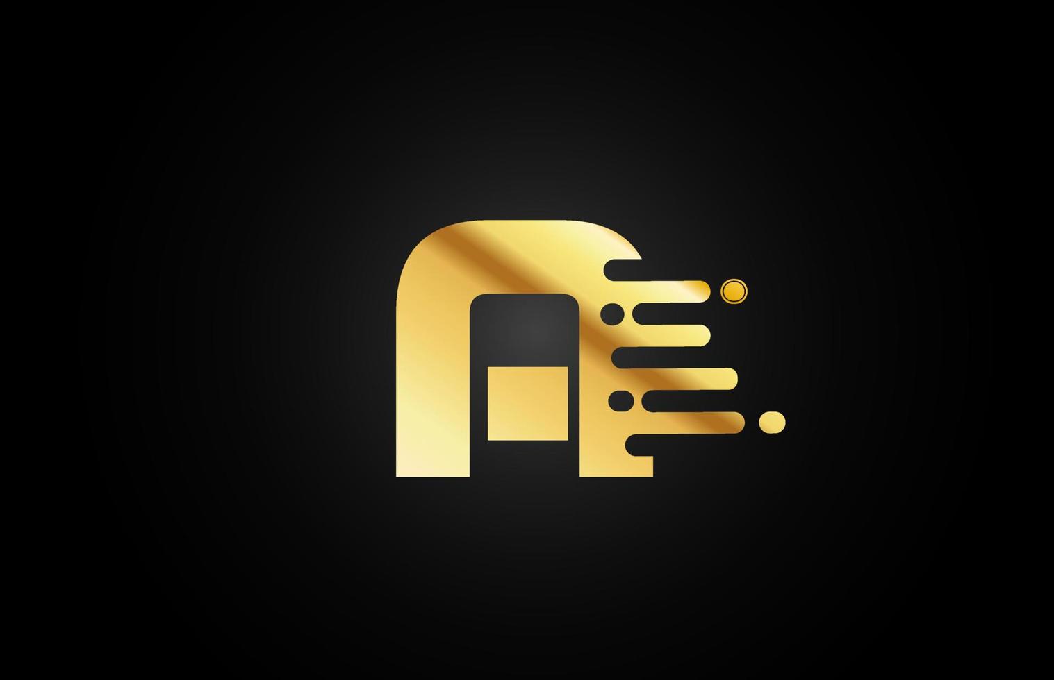 une icône de logo de lettre pour les entreprises et l'entreprise vecteur