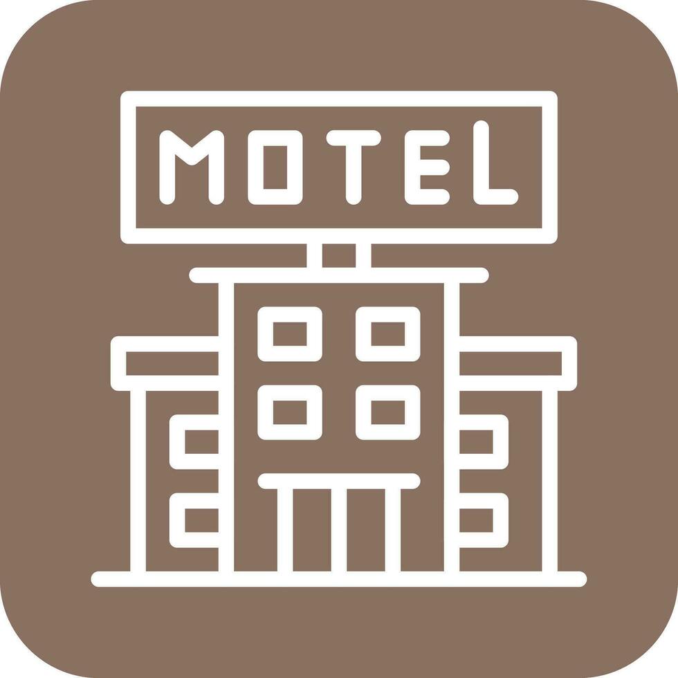 motel vecteur icône