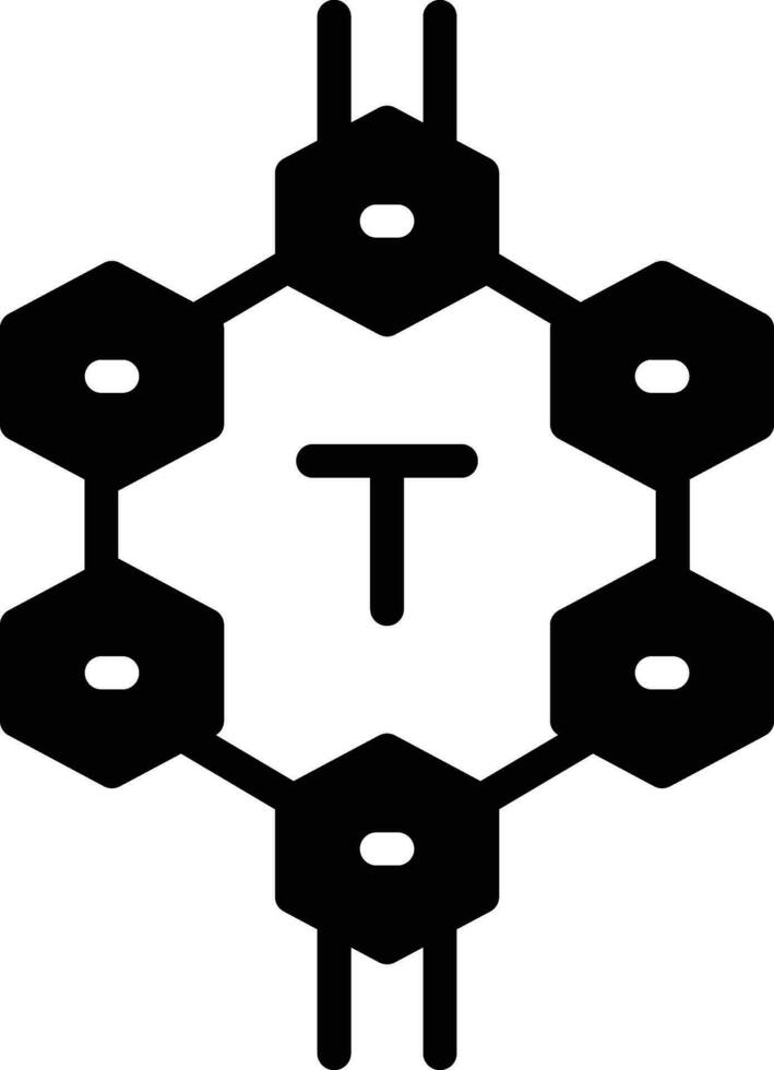 thymine vecteur icône