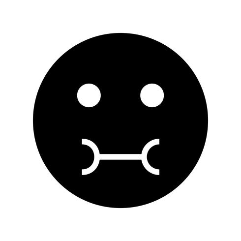 Maladie Emoji Vector Icon
