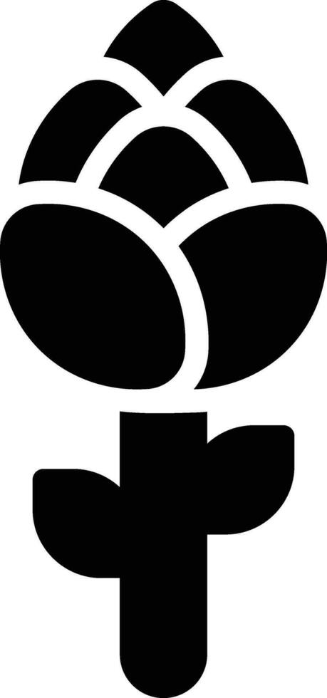 icône de vecteur d'asperges