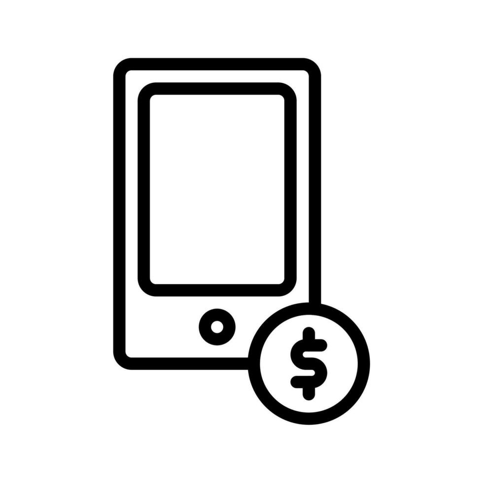 calculatrice, la finance icône ou logo illustration style. Icônes commerce électronique. vecteur