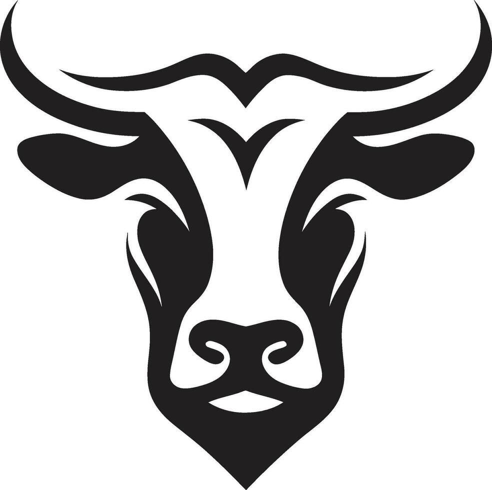 noir vecteur laitier vache logo icône pour adobe Stock laitier vache logo noir vecteur pour adobe Stock