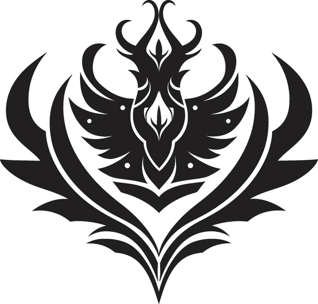 héraldique bouclier silhouette vecteur conception royal Lion rampant noir vecteur emblème