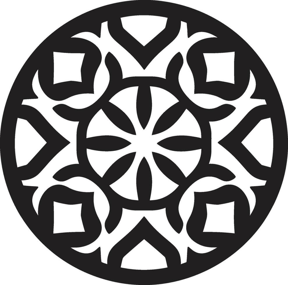 formesymétrie évolution artistique géométrie emblème vision formelle lien artisanat forme logos vecteur