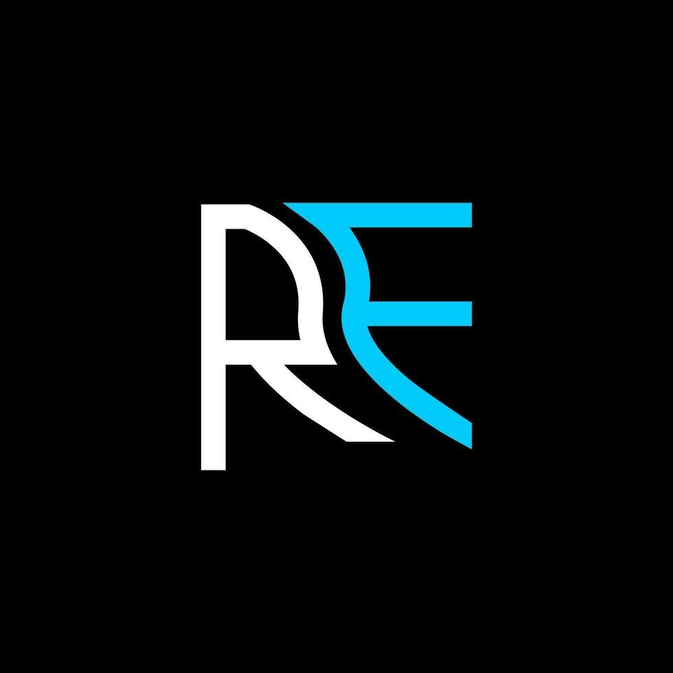 rf lettre logo vecteur conception, rf Facile et moderne logo. rf luxueux alphabet conception