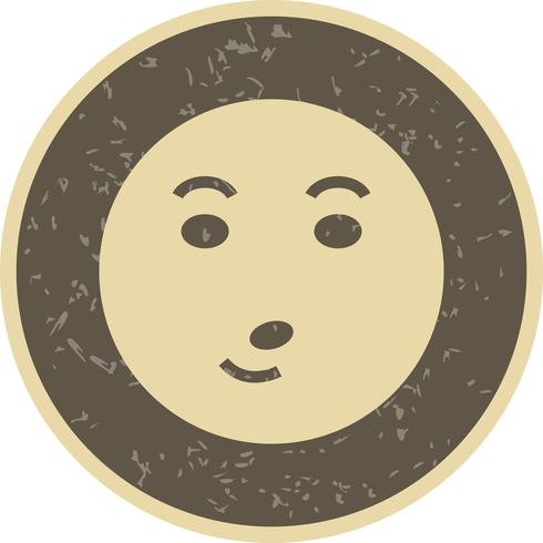 Sifflet Emoji Vector Icon