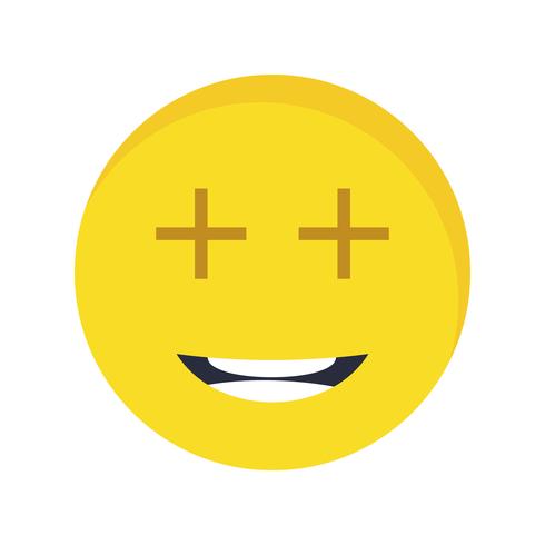 Emoji positif Vector Icon