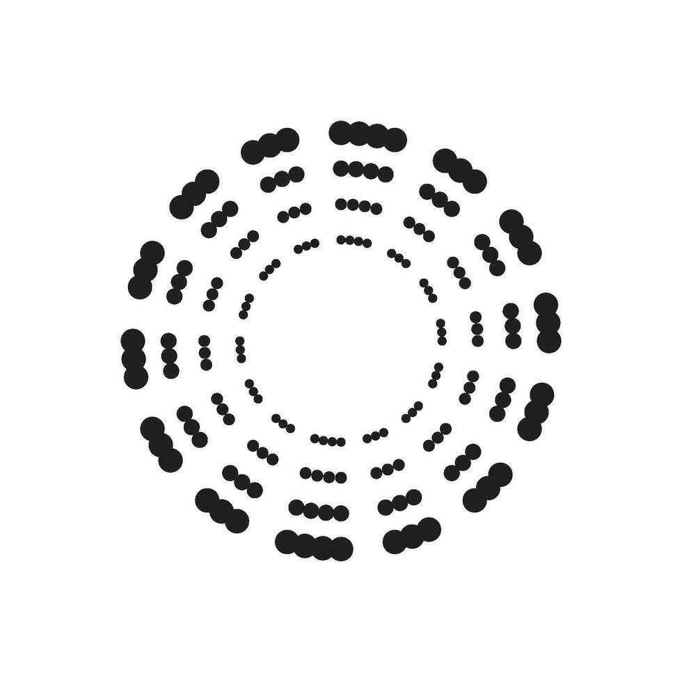 abstrait cercle icône vecteur