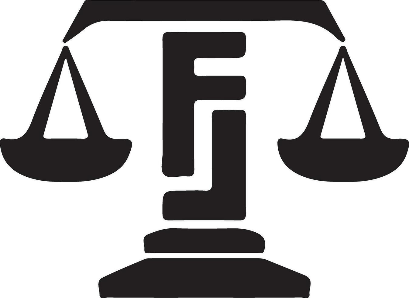création de logo de loi vecteur