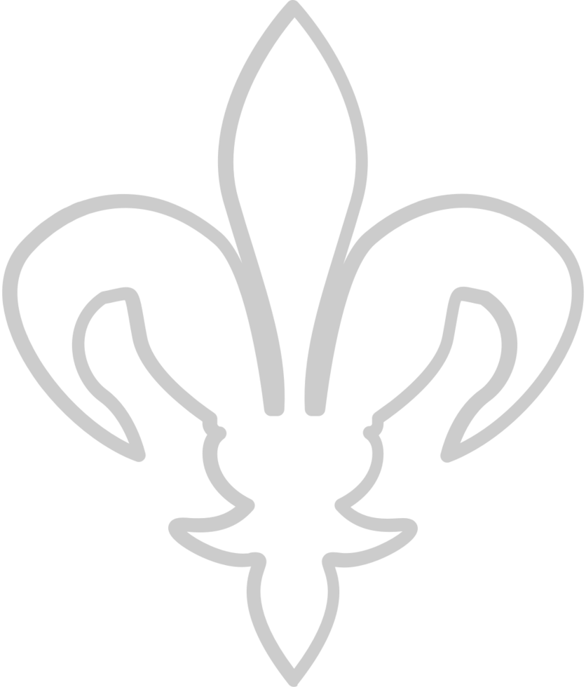 fleur de lis vecteur