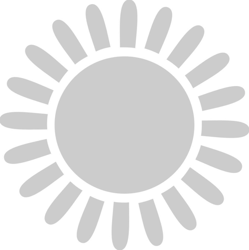 Soleil vecteur