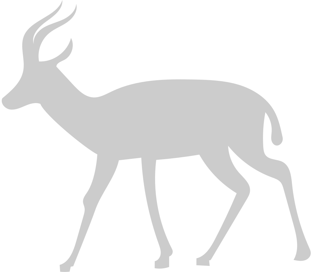 animal causes gazelle vecteur