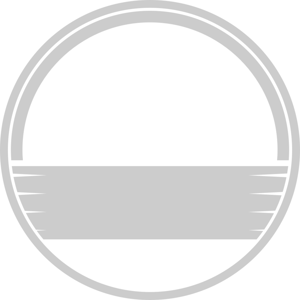 insigne de cercle vecteur