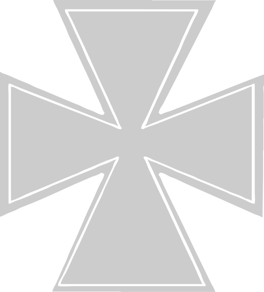 croix maltaise vecteur