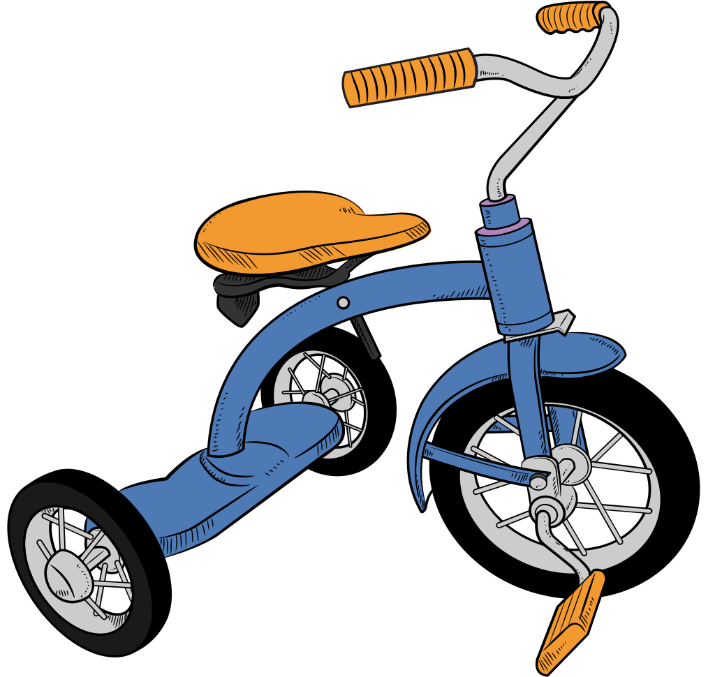 vélo enfant vecteur