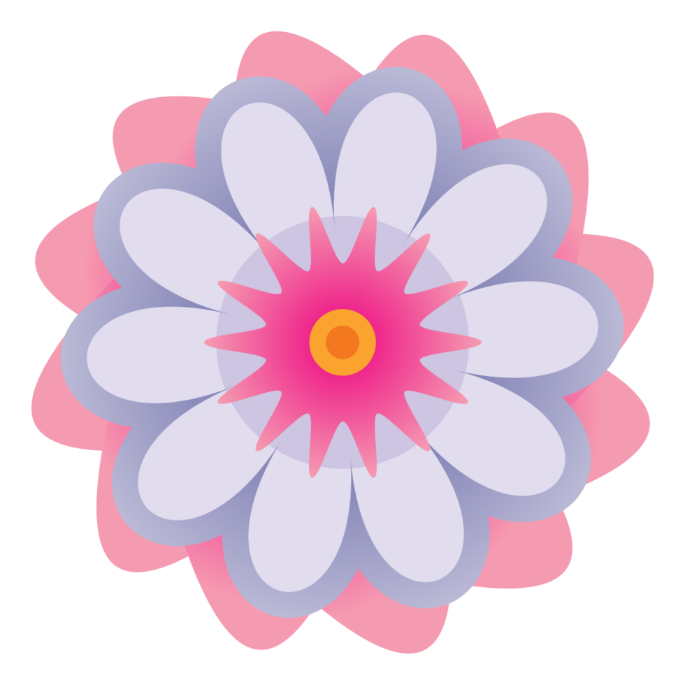 fleur polynésienne vecteur