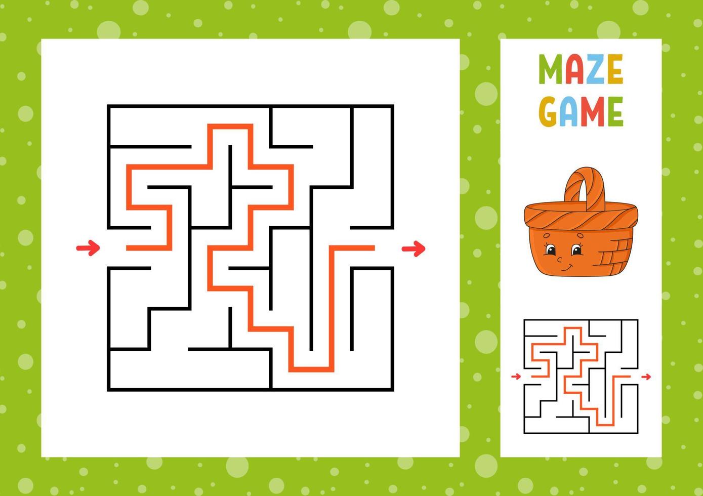 Labyrinthe. jeu pour les enfants. labyrinthe amusant. feuille de travail de développement de l'éducation. page d'activité. casse-tête pour les enfants. style de dessin animé mignon. énigme pour le préscolaire. énigme logique. illustration vectorielle de couleur. vecteur