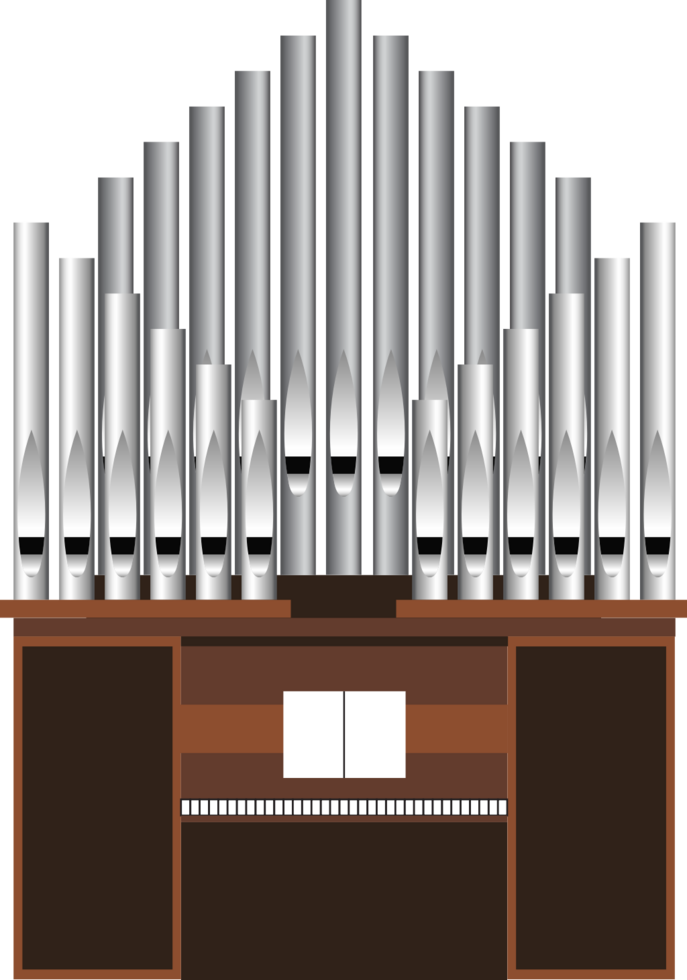 orgue vecteur