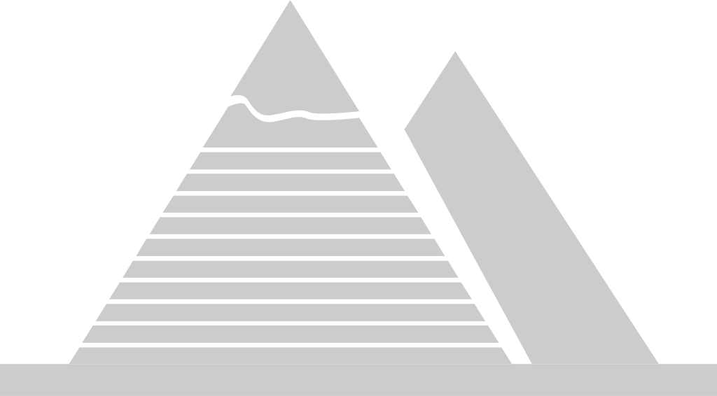 Pyramides égyptiennes vecteur